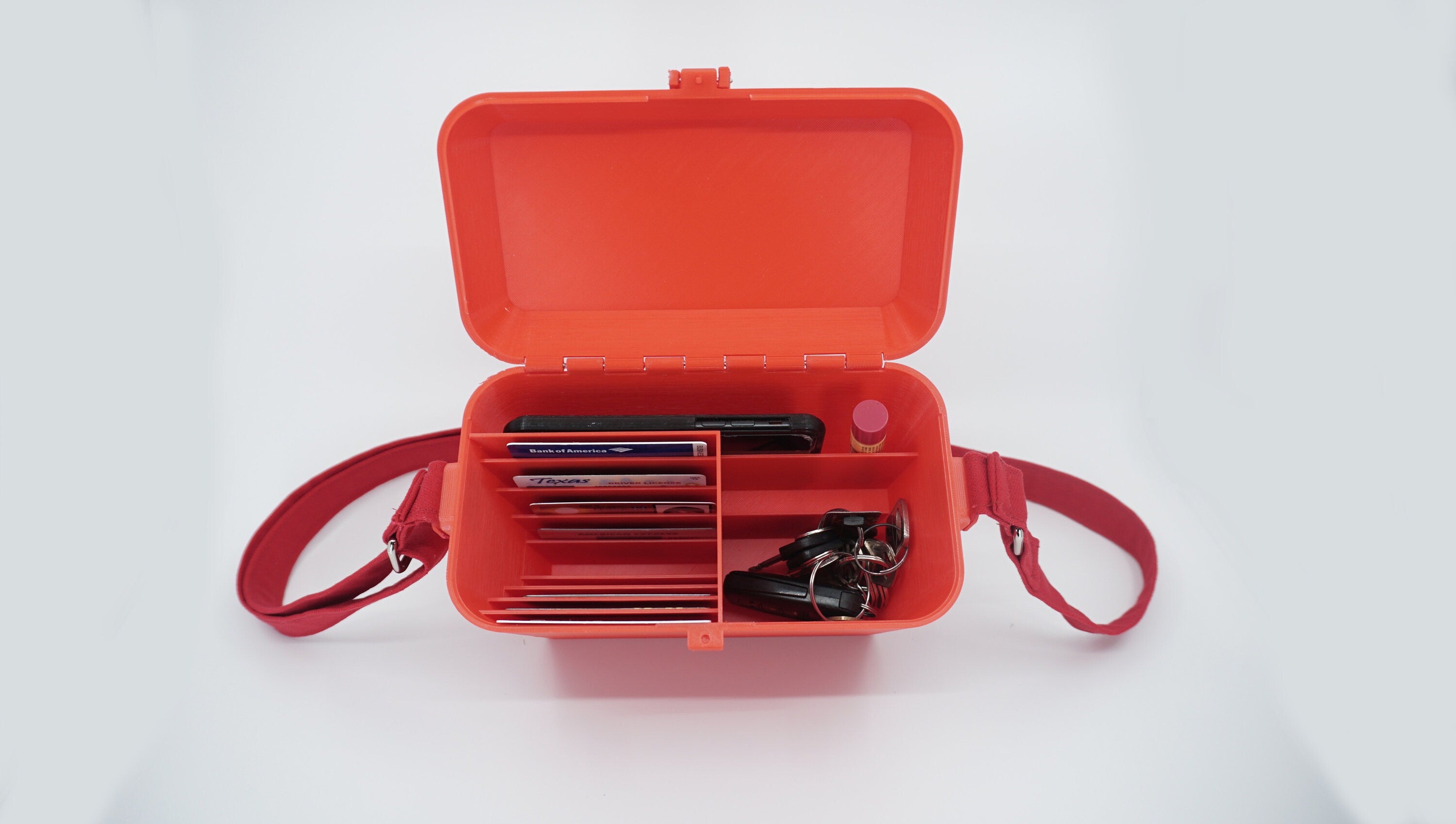 Diamond Like Handbag - Organized, Lots of Pockets, Compartments & Dividers, Built in Wallet, Unique