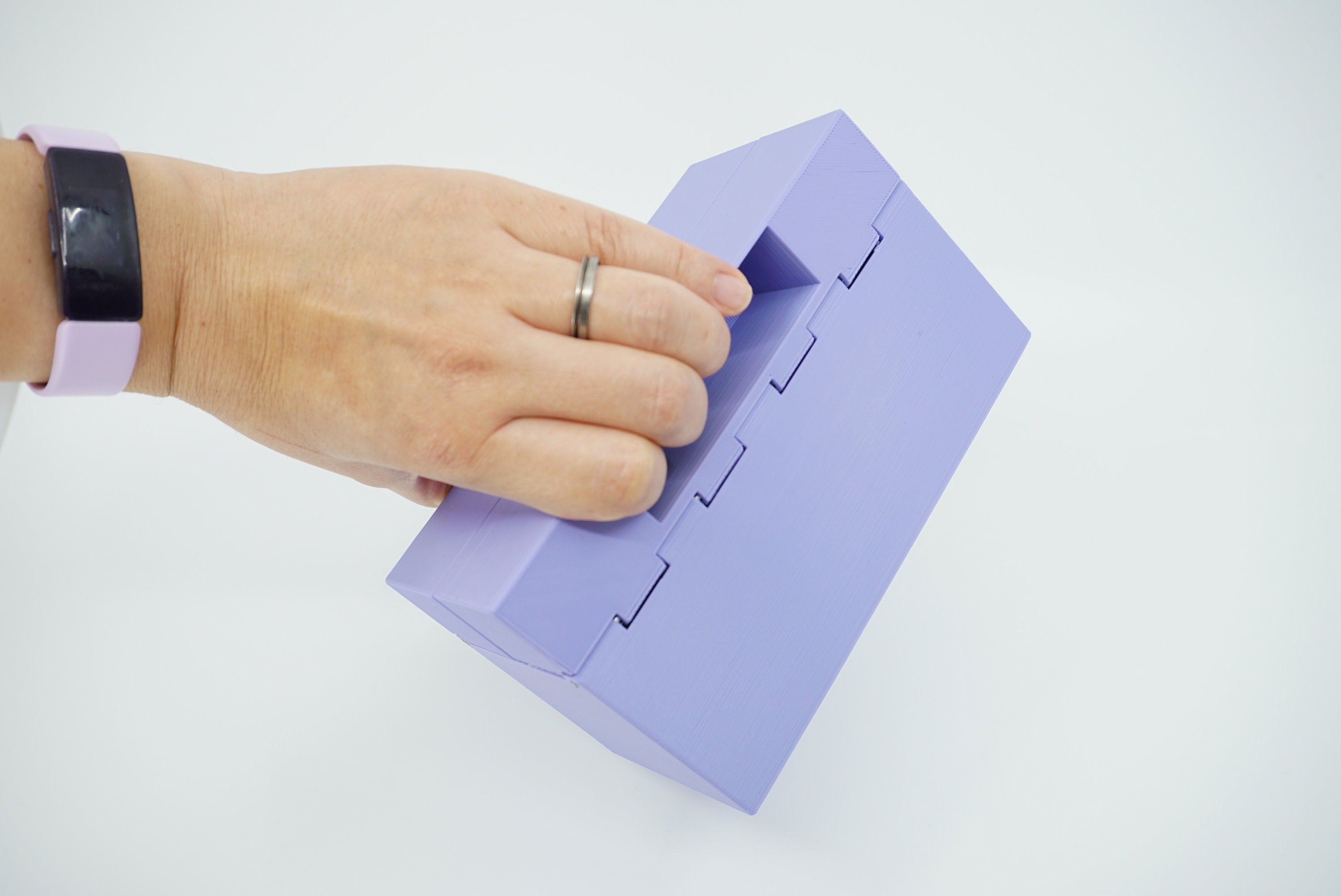 STL For Small Purse in 3D Printing, Highly Organized Sturdy Clutch, Digital File Only