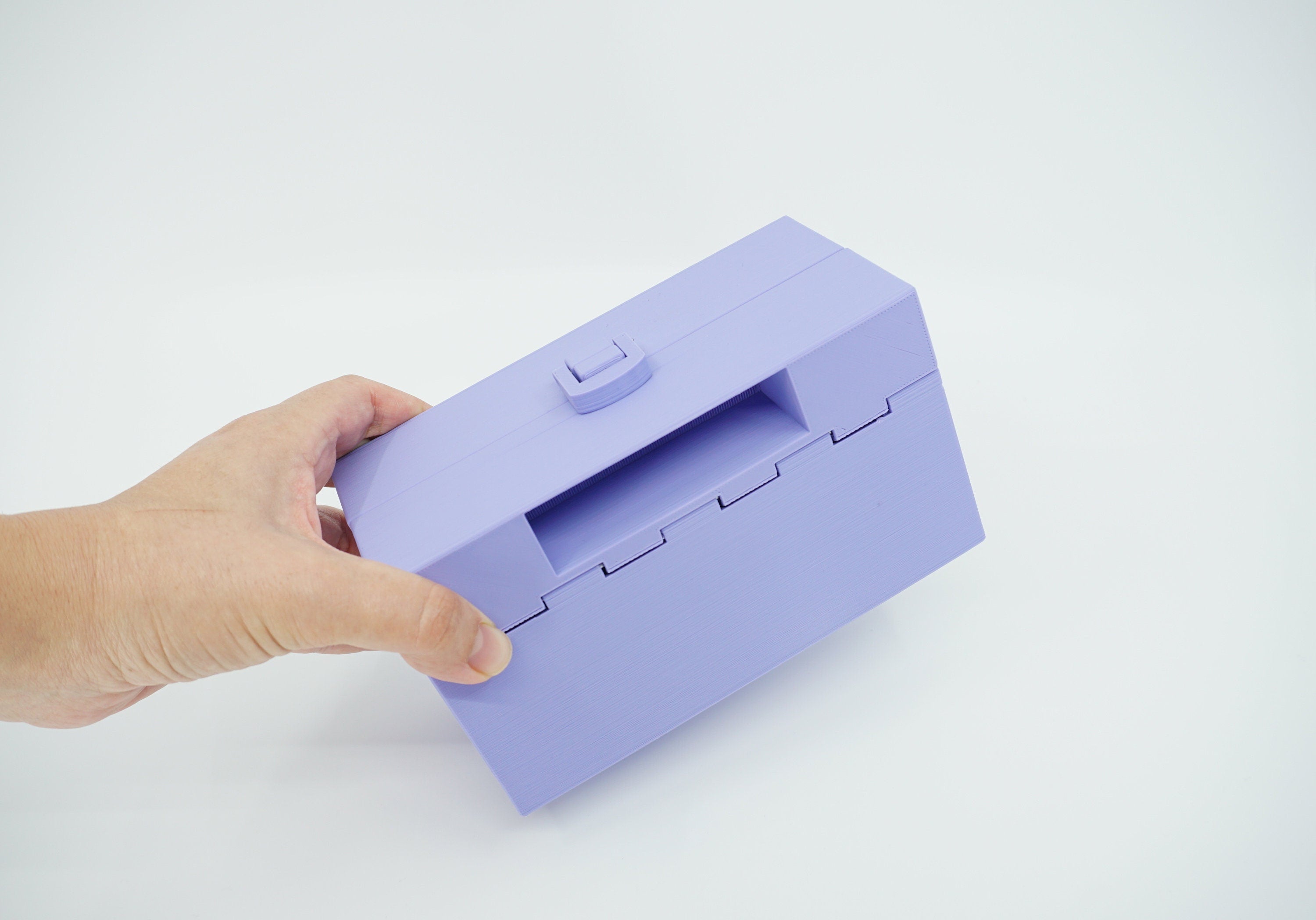 STL For Small Purse in 3D Printing, Highly Organized Sturdy Clutch, Digital File Only