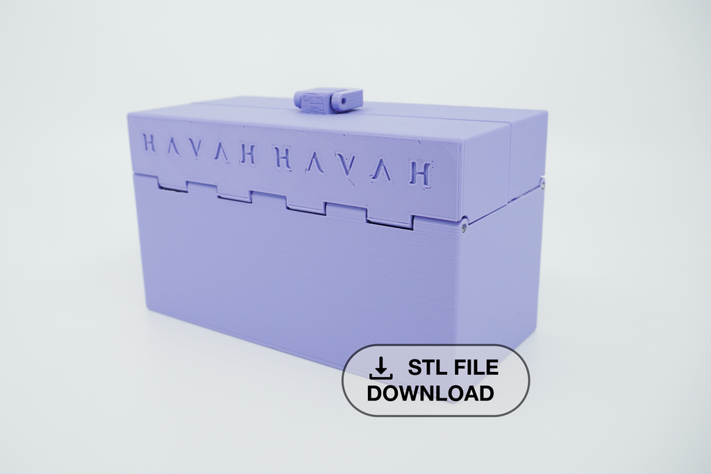 STL For Small Purse in 3D Printing, Highly Organized Sturdy Clutch, Digital File Only