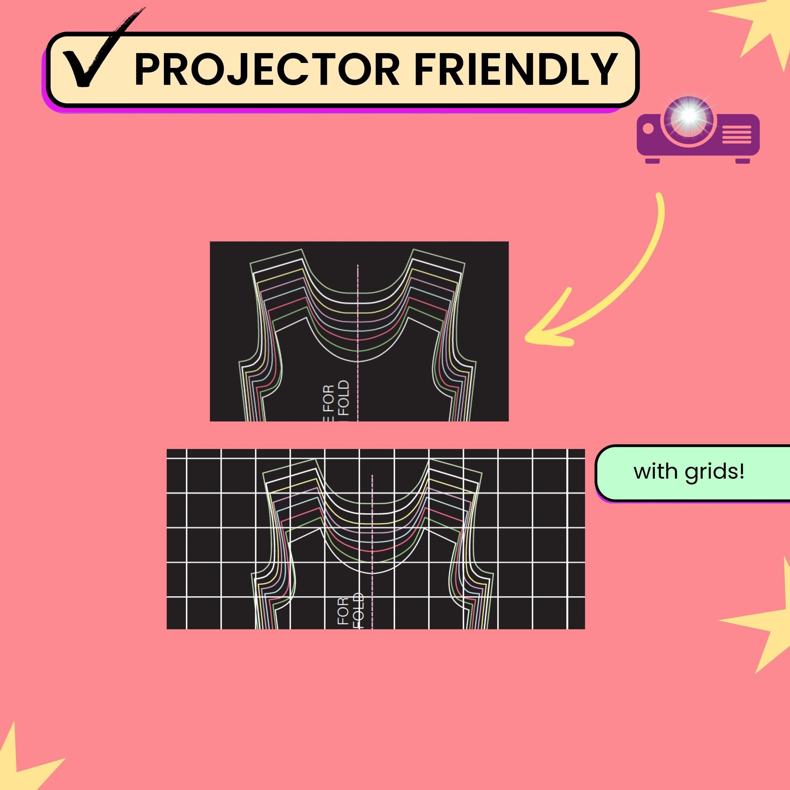 Kid's Tank Top - Sewing Pattern With Video Tutorial -  PDF, A4, A0, Projector, Vector & SVG - Easy Instructions, Sizes 2T-9