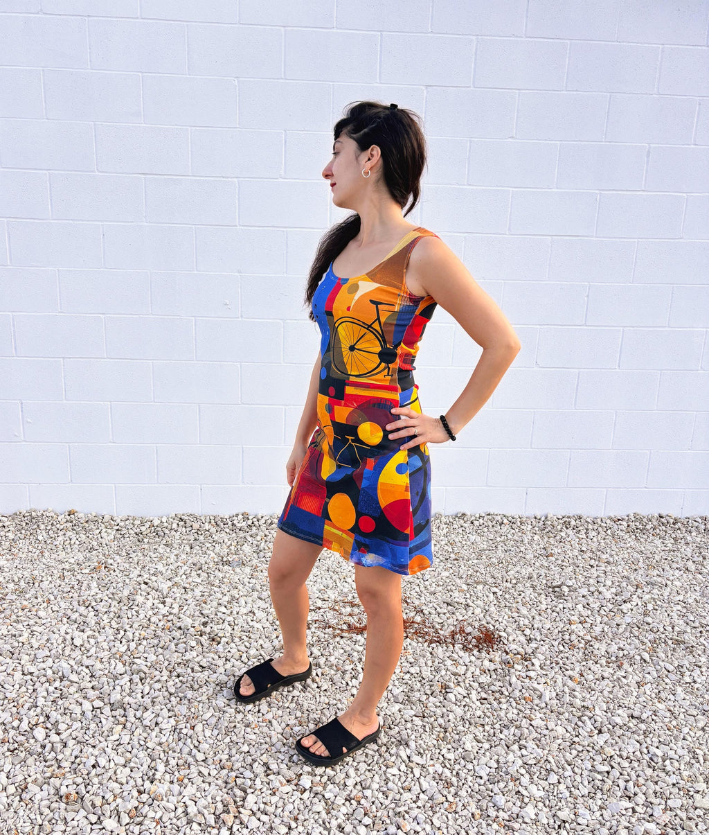 Bauhaus Bike Dress | Wear Before You Sew | Based on My Sewing Pattern