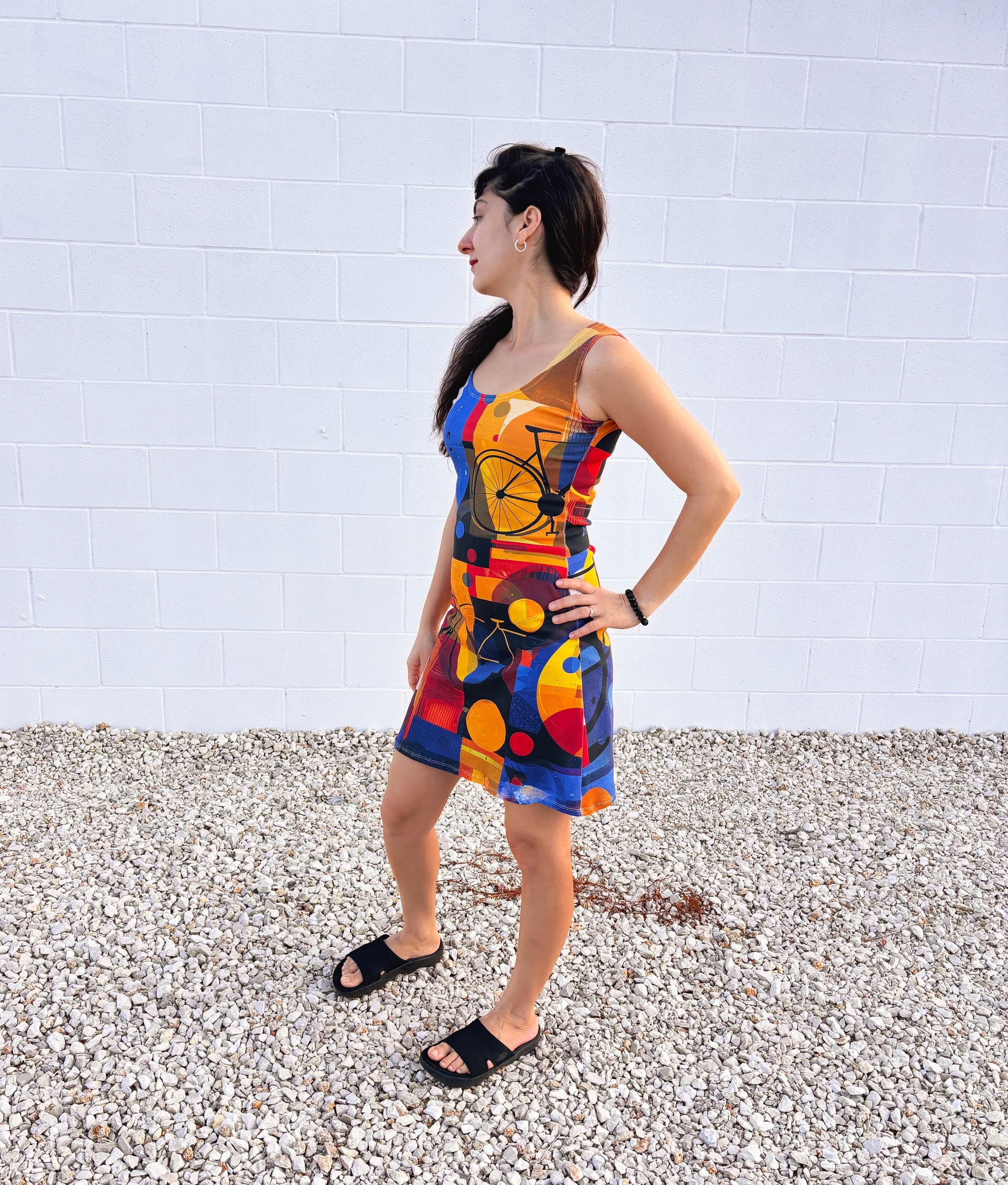 Bauhaus Bike Dress | Wear Before You Sew | Based on My Sewing Pattern