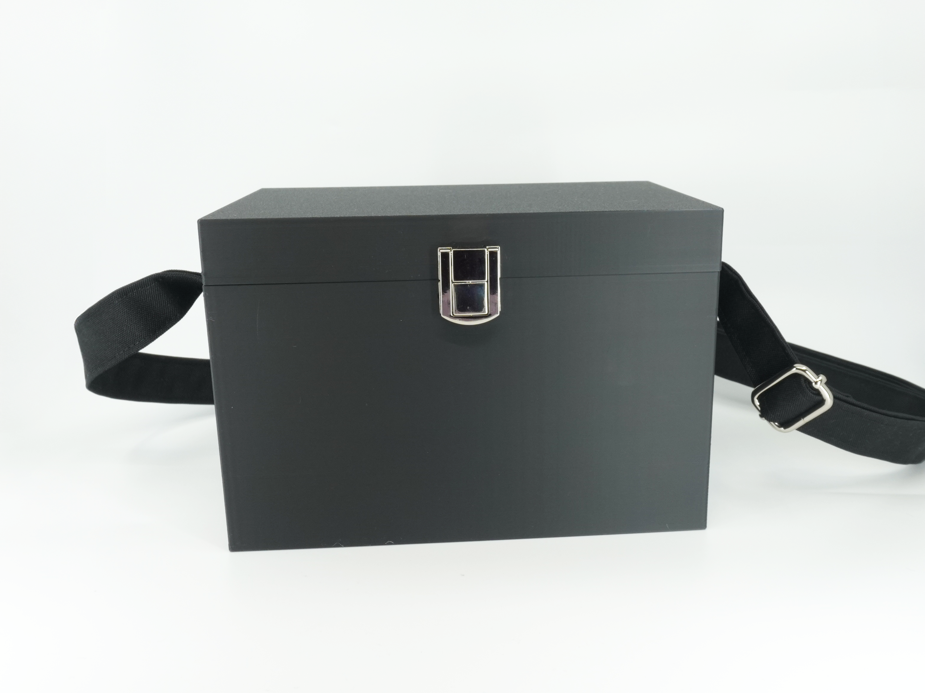 Miss Utility - Black Purse With Sturdy Compartments, Built-In Wallet & Organizer
