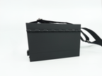 Miss Utility - Black Purse With Sturdy Compartments, Built-In Wallet & Organizer
