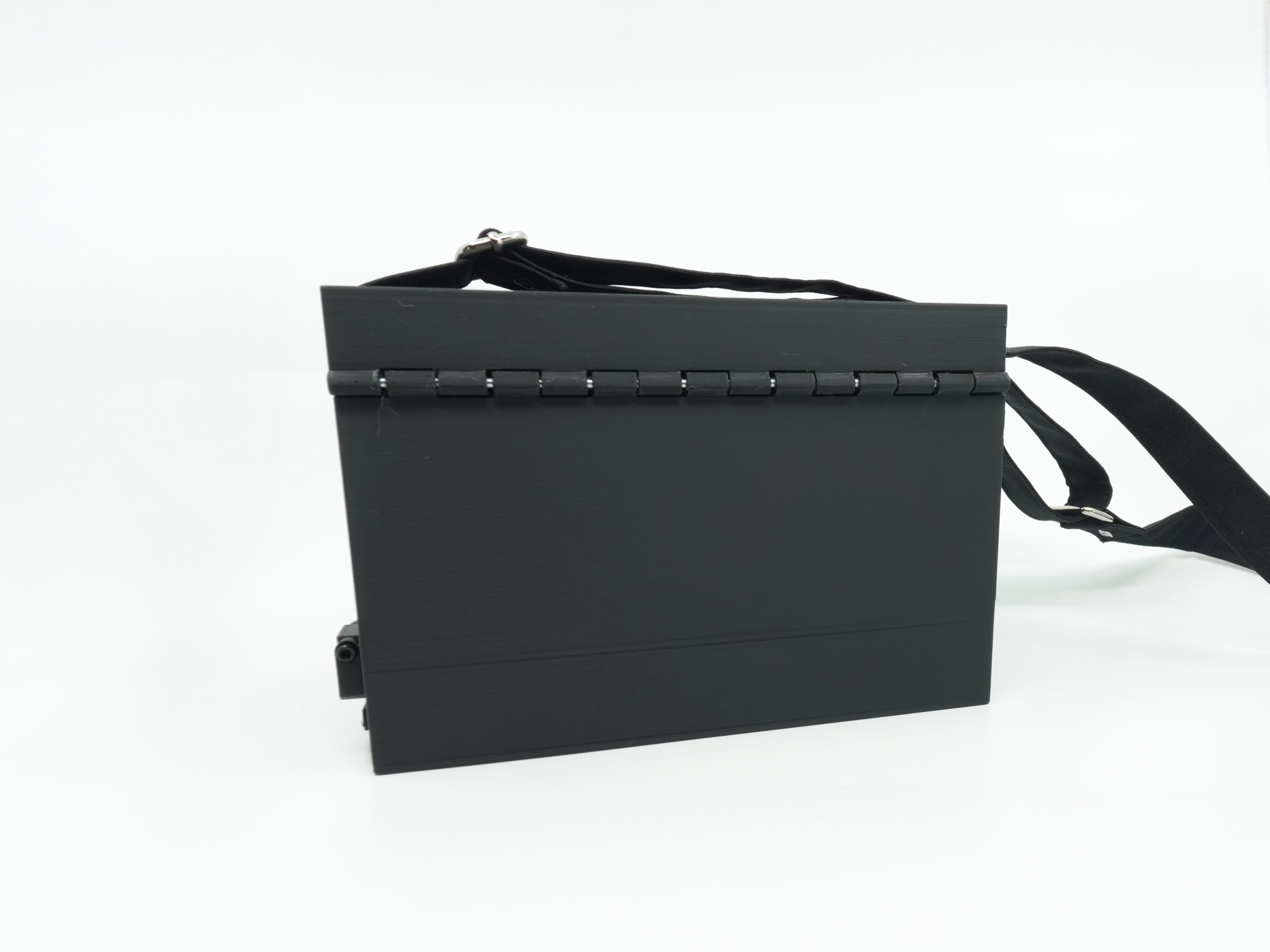 Miss Utility - Black Purse With Sturdy Compartments, Built-In Wallet & Organizer