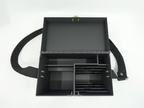 Miss Utility - Black Purse With Sturdy Compartments, Built-In Wallet & Organizer
