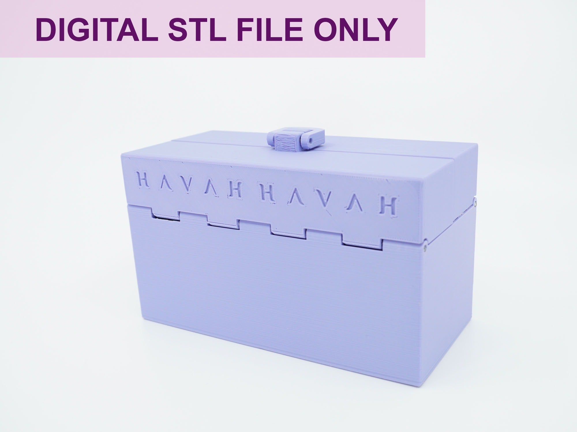 STL For Small Purse in 3D Printing, Highly Organized Sturdy Clutch, Digital File Only