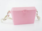 Pink Diamond Handbag - Organized, Lots of Pockets, Compartments & Dividers, Built in Wallet, Unique