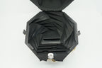 Geometric Purse - Black, Built in Wallet - 3D Printed