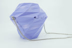 Geometric Purse - Purple, Built in Wallet - 3D Printed