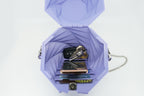 Geometric Purse - Purple, Built in Wallet - 3D Printed