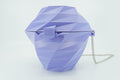 Geometric Purse - Purple, Built in Wallet - 3D Printed