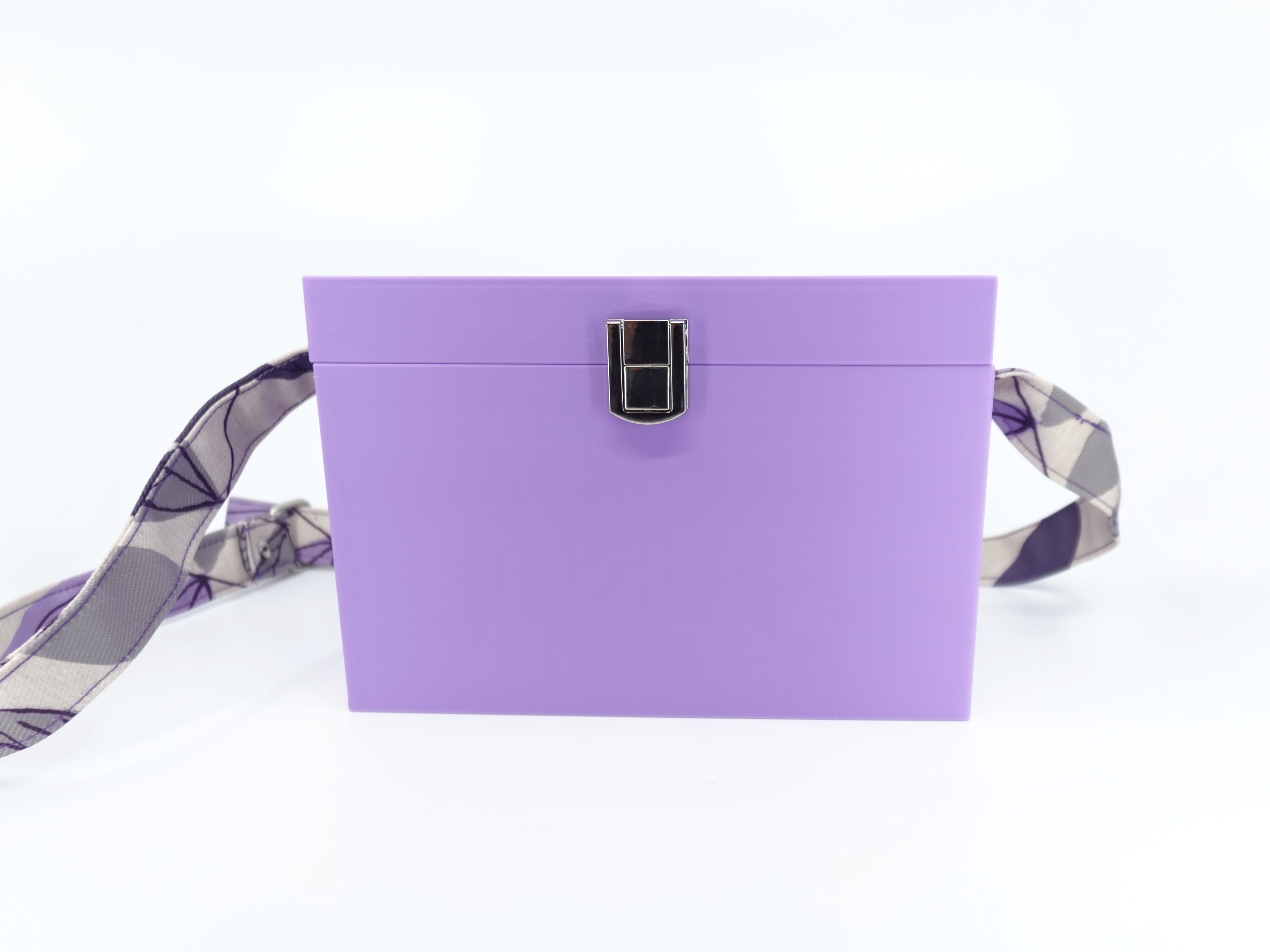 Miss Utility - Lilac Purse With Sturdy Compartments, Built-In Wallet & Organizer