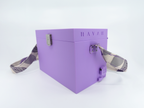 Miss Utility - Lilac Purse With Sturdy Compartments, Built-In Wallet & Organizer