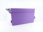 Miss Utility - Lilac Purse With Sturdy Compartments, Built-In Wallet & Organizer