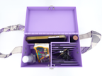 Miss Utility - Lilac Purse With Sturdy Compartments, Built-In Wallet & Organizer