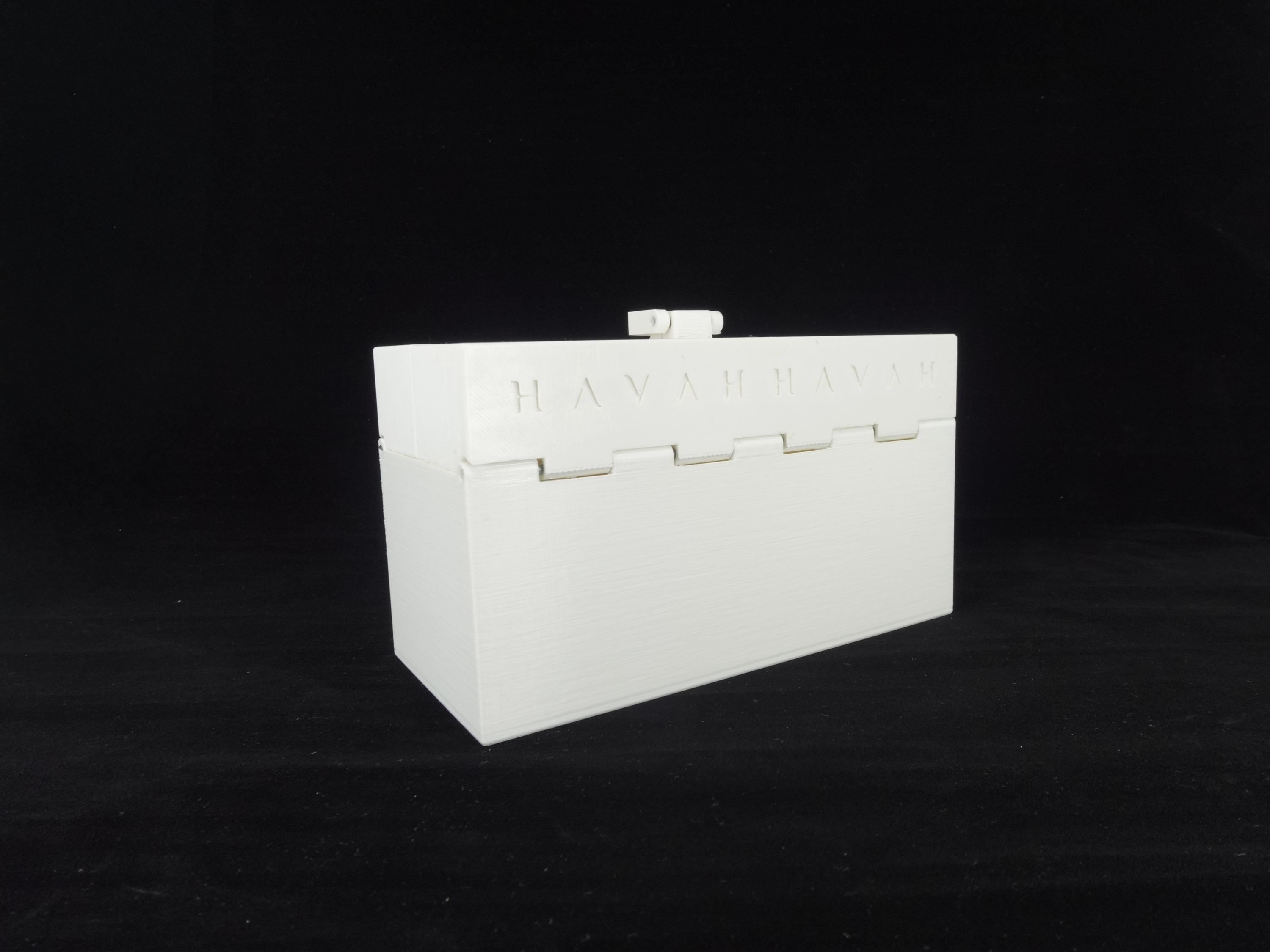 Organized Clutch Purse - Built-in Wallet, Sturdy, Dividers, Minimalist, 3D Printed - Small Handbag - White